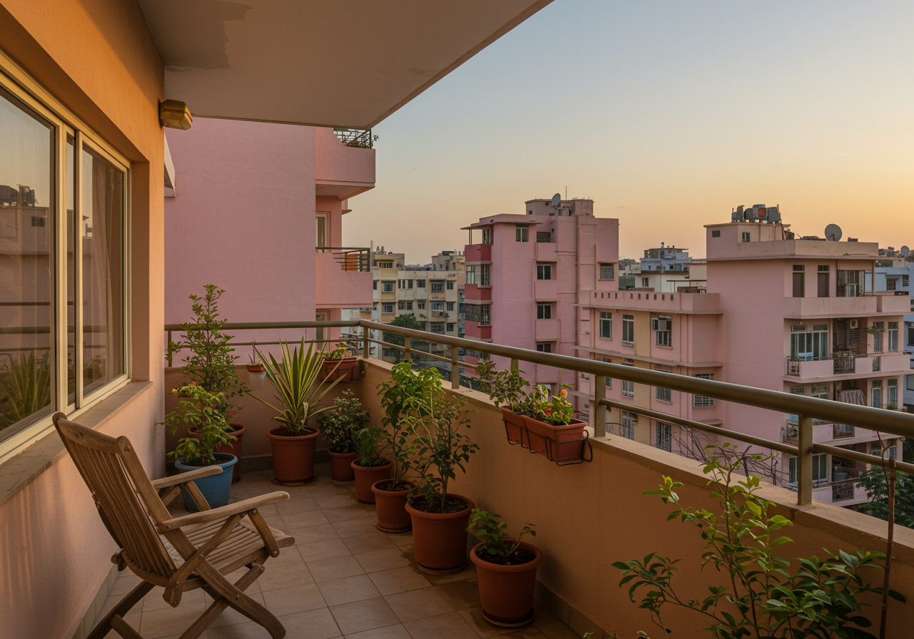 Spacious Studio Flat Available in Kopar Khairane